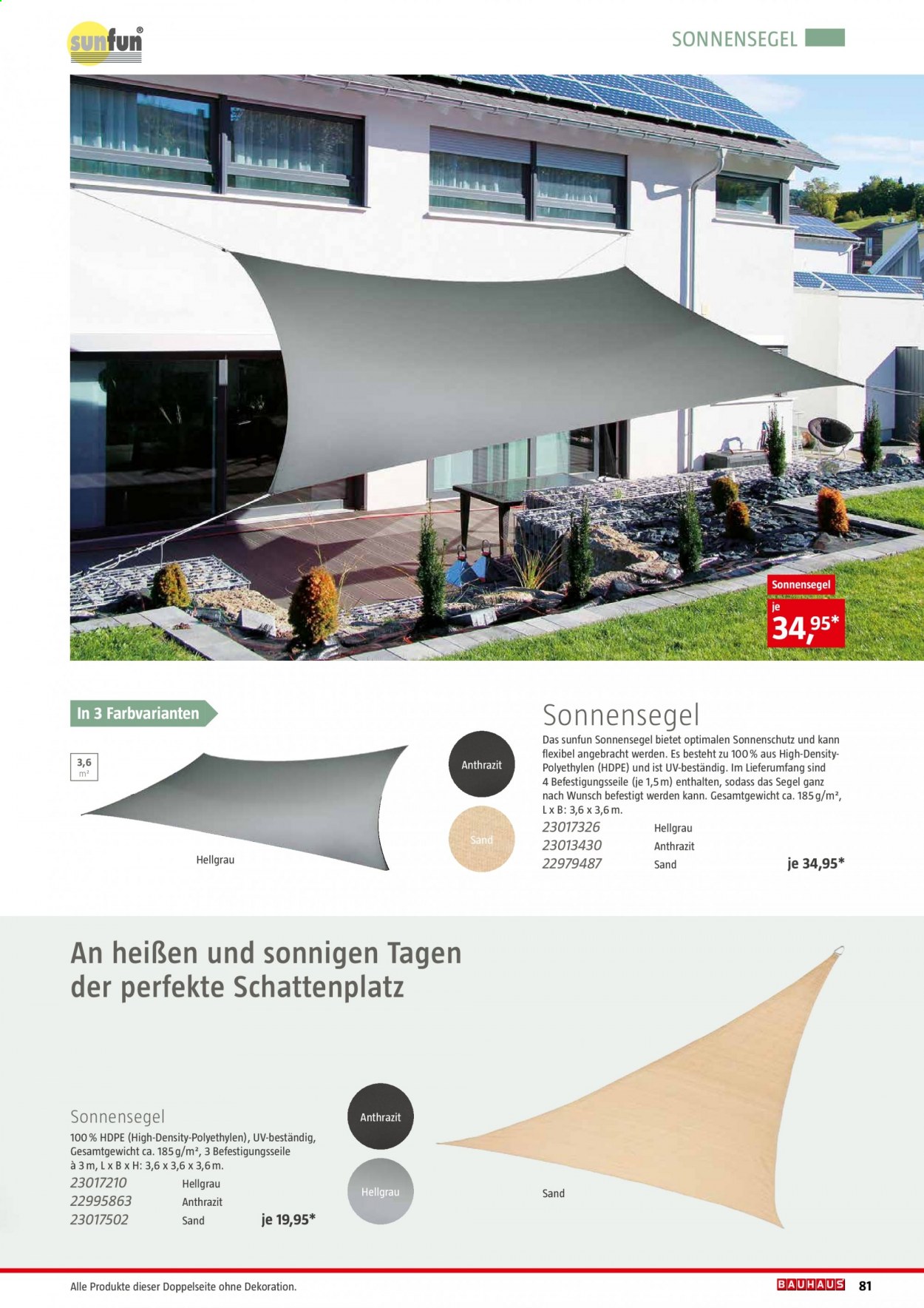 Prospekte Bauhaus - 30.1.2021 - 31.12.2021.