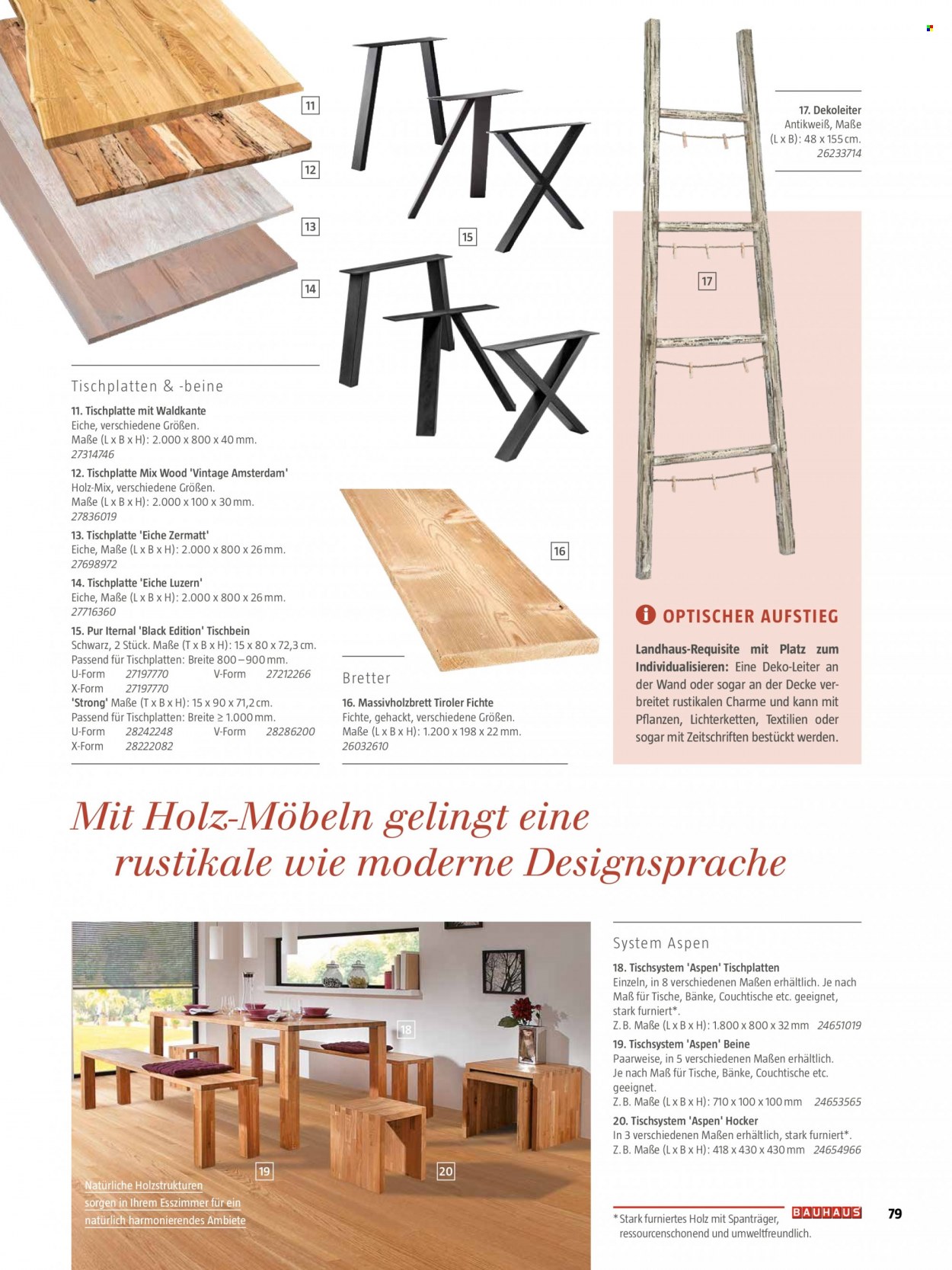 Prospekte Bauhaus - 5.10.2021 - 31.12.2021. Seite 79.