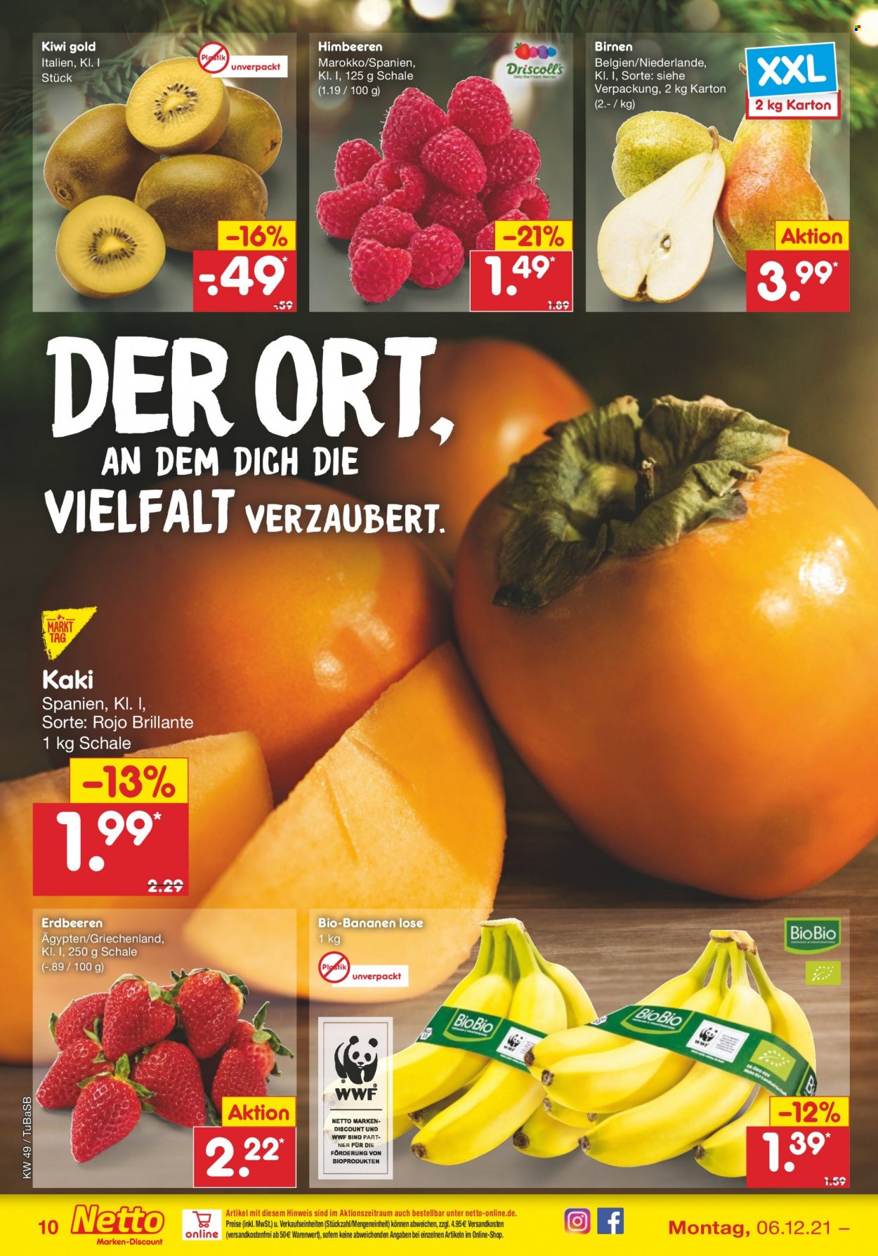 Prospekte Netto Marken-Discount - 6.12.2021 - 11.12.2021. Seite 12.