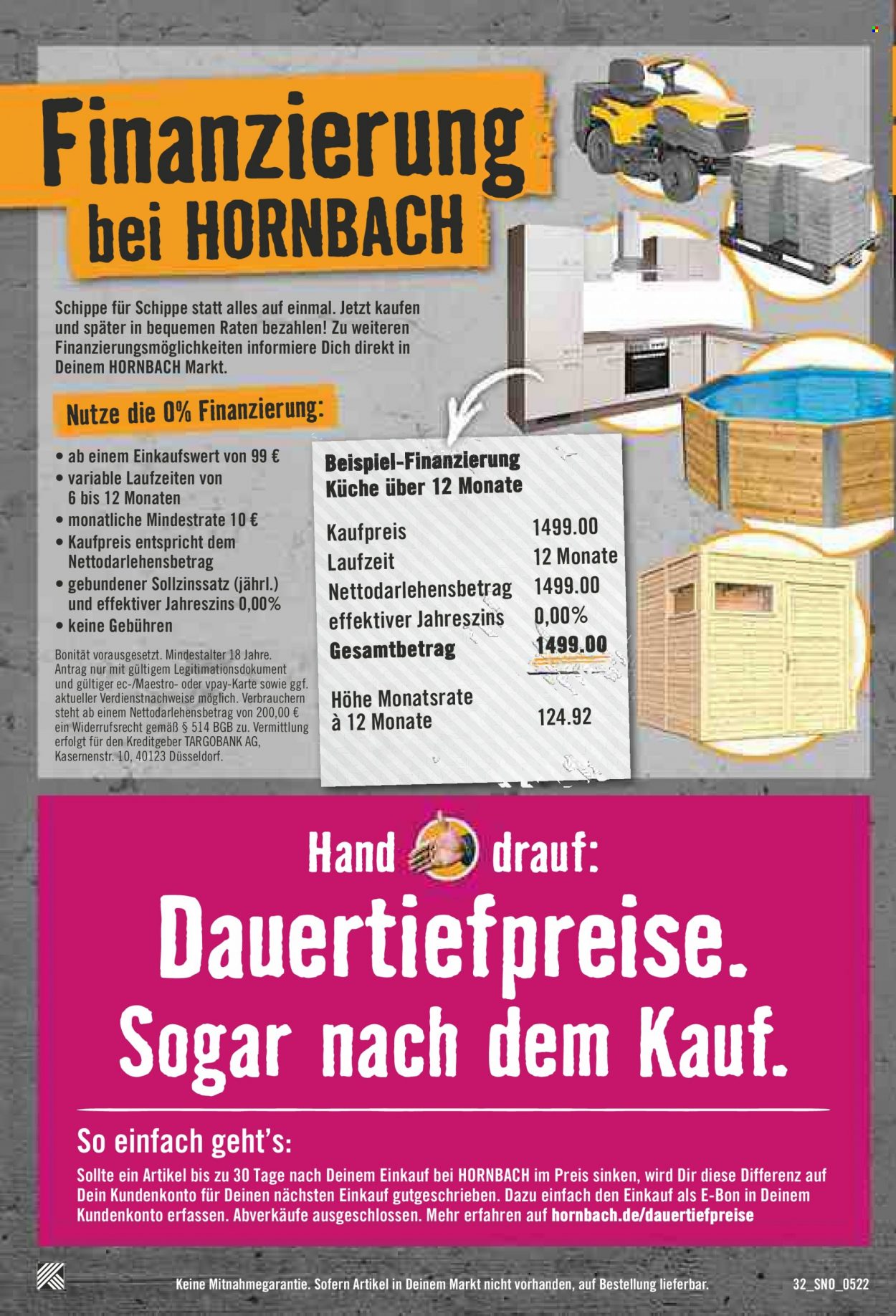Prospekte Hornbach - 28.4.2022 - 25.5.2022.