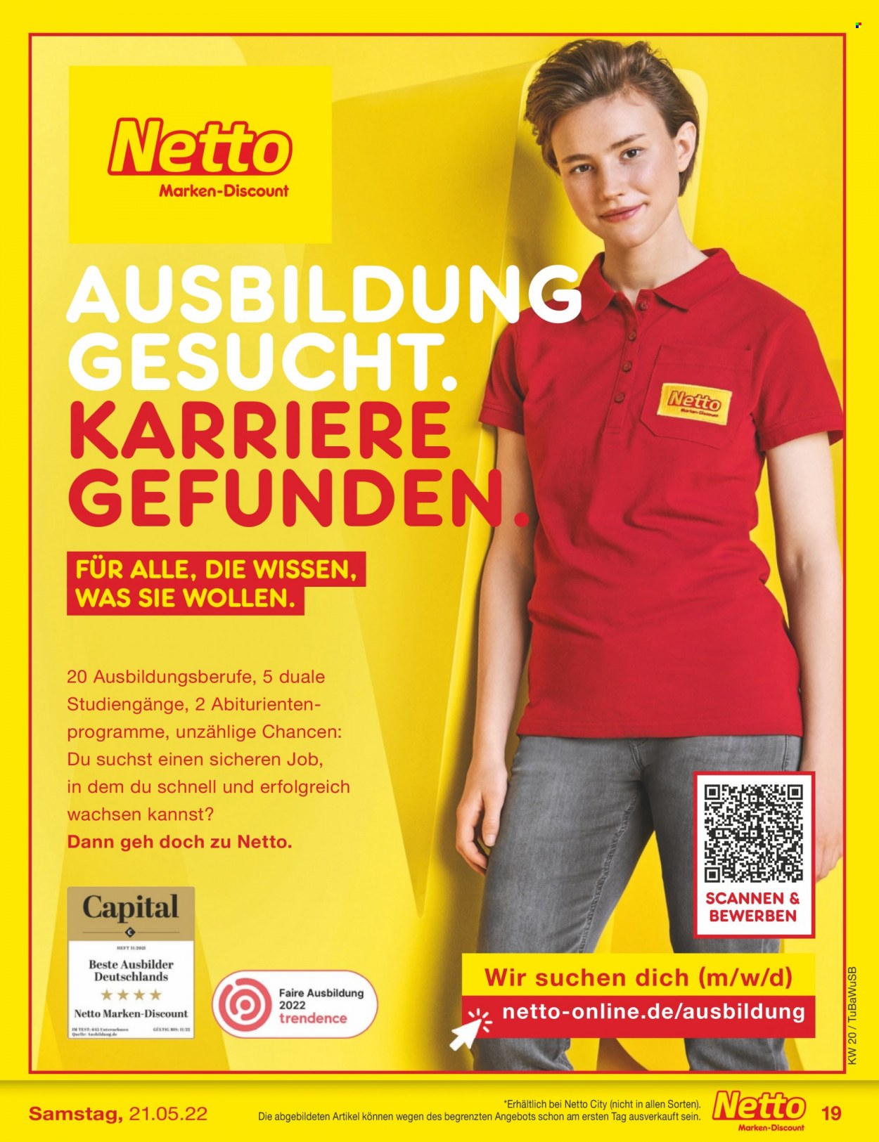 Prospekte Netto Marken-Discount - 16.5.2022 - 21.5.2022.