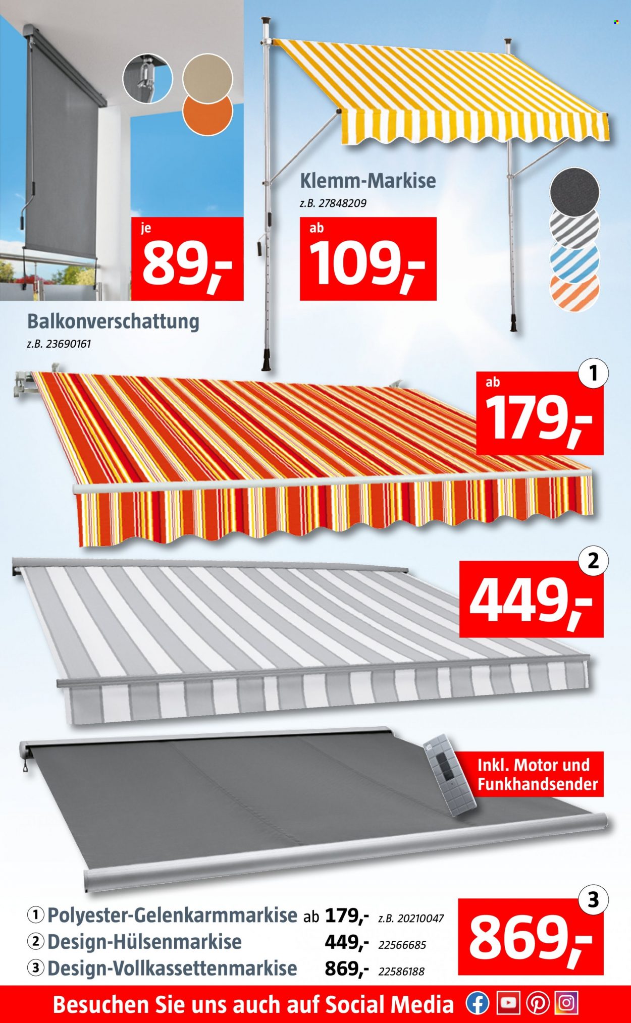 Prospekte Bauhaus - 15.6.2022 - 26.6.2022.