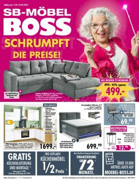 SB Möbel Boss - Schrumpft die Preise!