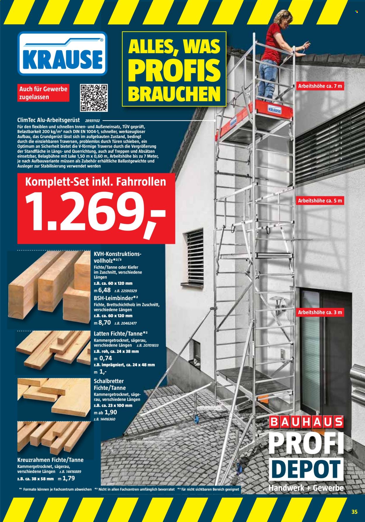 Prospekte Bauhaus - 2.3.2024 - 30.3.2024.