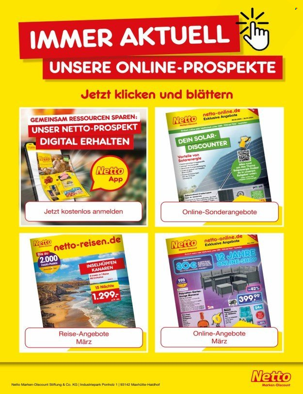 Prospekte Netto Marken-Discount - 25.3.2024 - 30.3.2024.