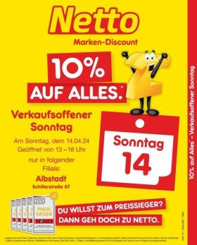 Netto Marken-Discount - Verkaufsoffener Sonntag in deiner Nähe