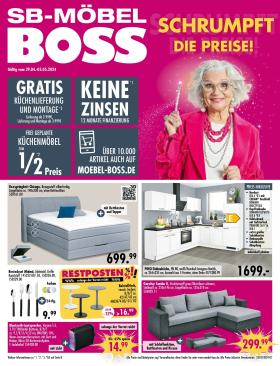 SB Möbel Boss - Schrumpft die Preise!
