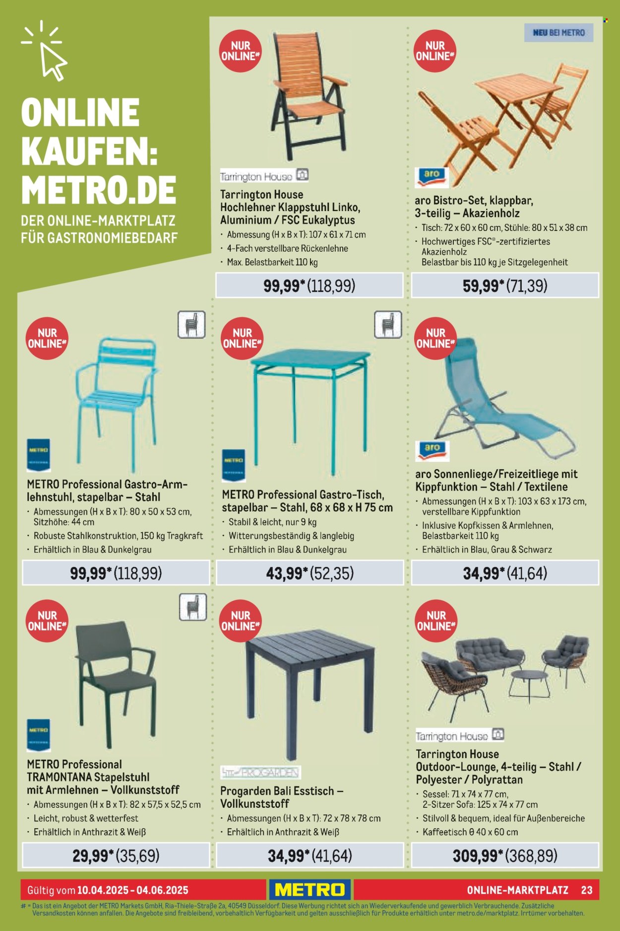 Metro Prospekte  - 10.4.2025 - 4.6.2025.