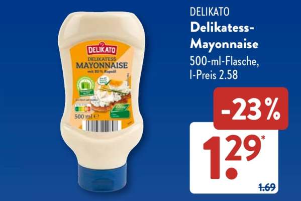 DELIKATO Delikatess- Mayonnaise