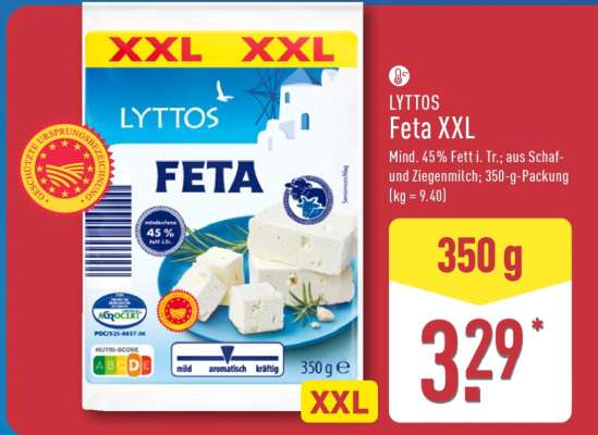 LYTTOS Feta XXL
