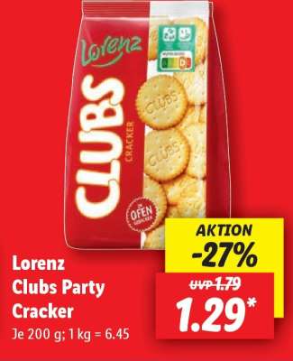LORENZ Clubs Party- Cracker