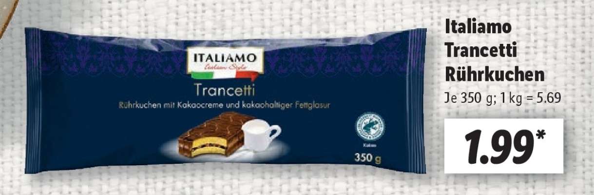 Italiamo Trancetti Rührkuchen