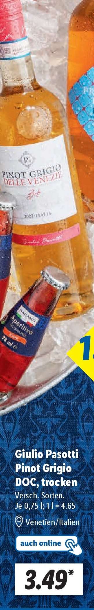 Giulio Pasotti Pinot Grigio DOC, trocken