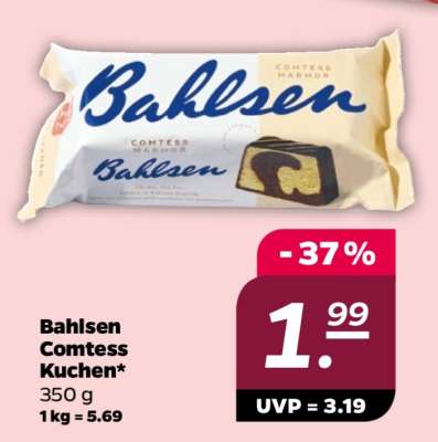 Bahlsen Comtess Kuchen