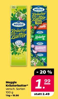 Meggle Kräuterbutter