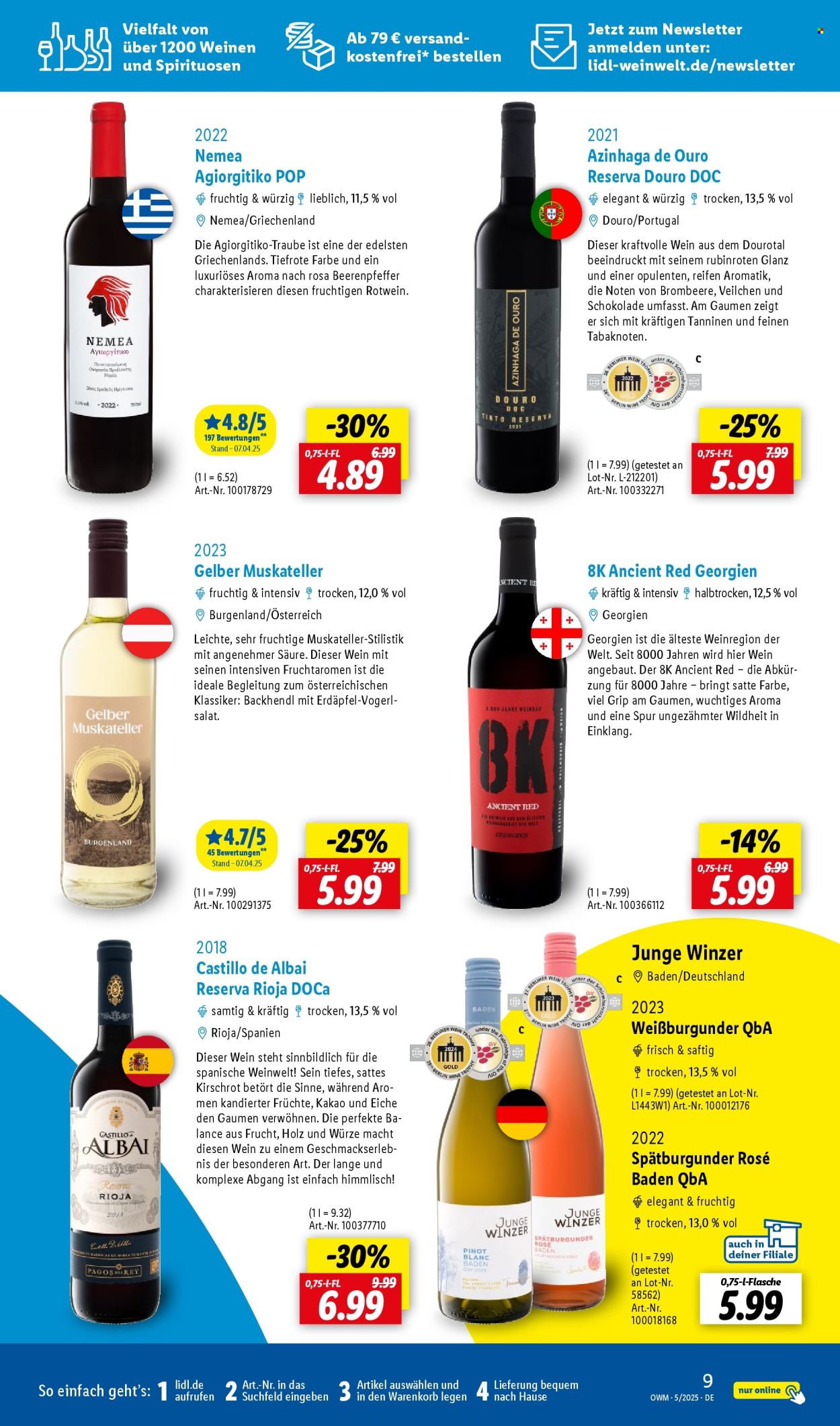 Lidl Prospekte  - 1.5.2025 - 31.5.2025.