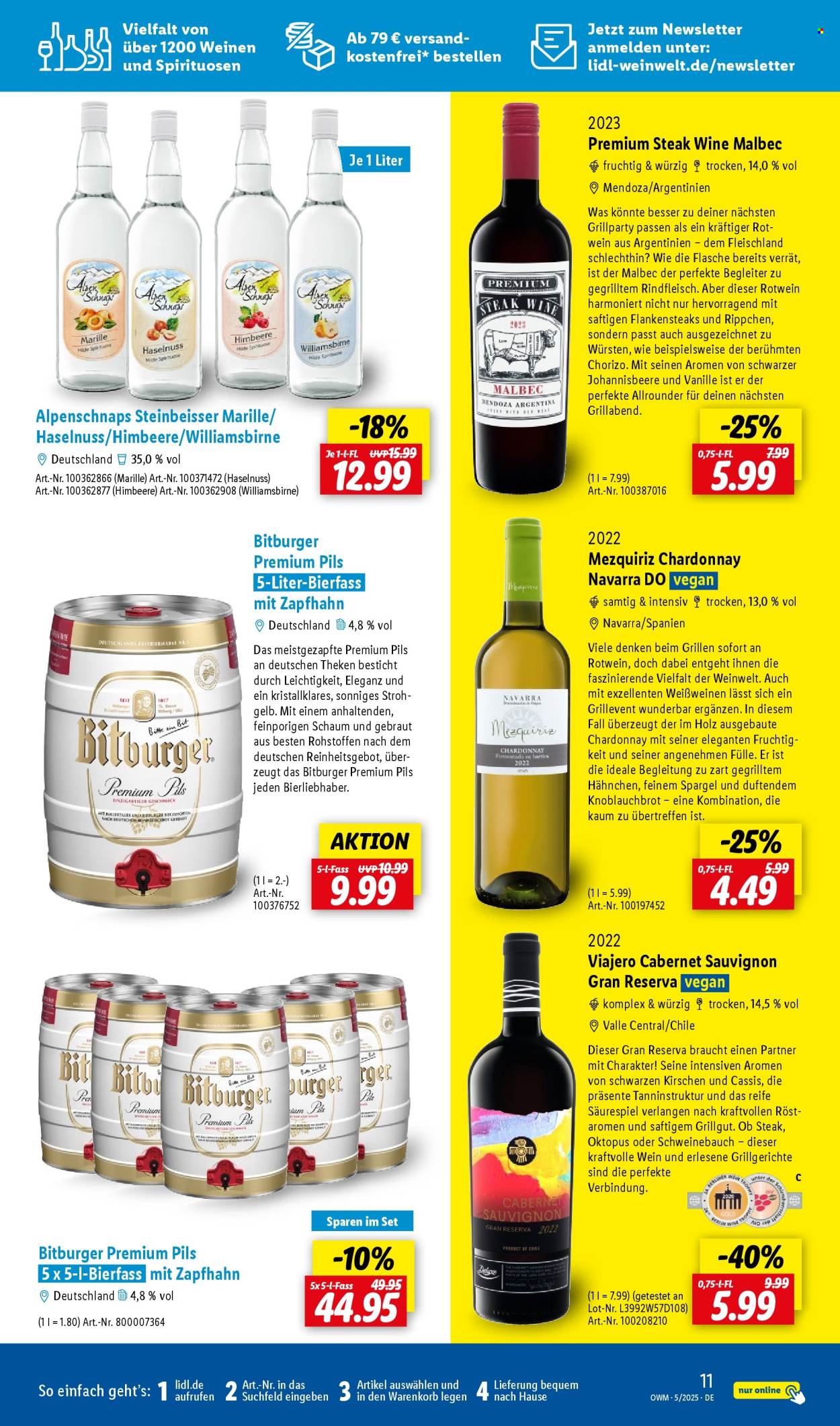 Lidl Prospekte  - 1.5.2025 - 31.5.2025.