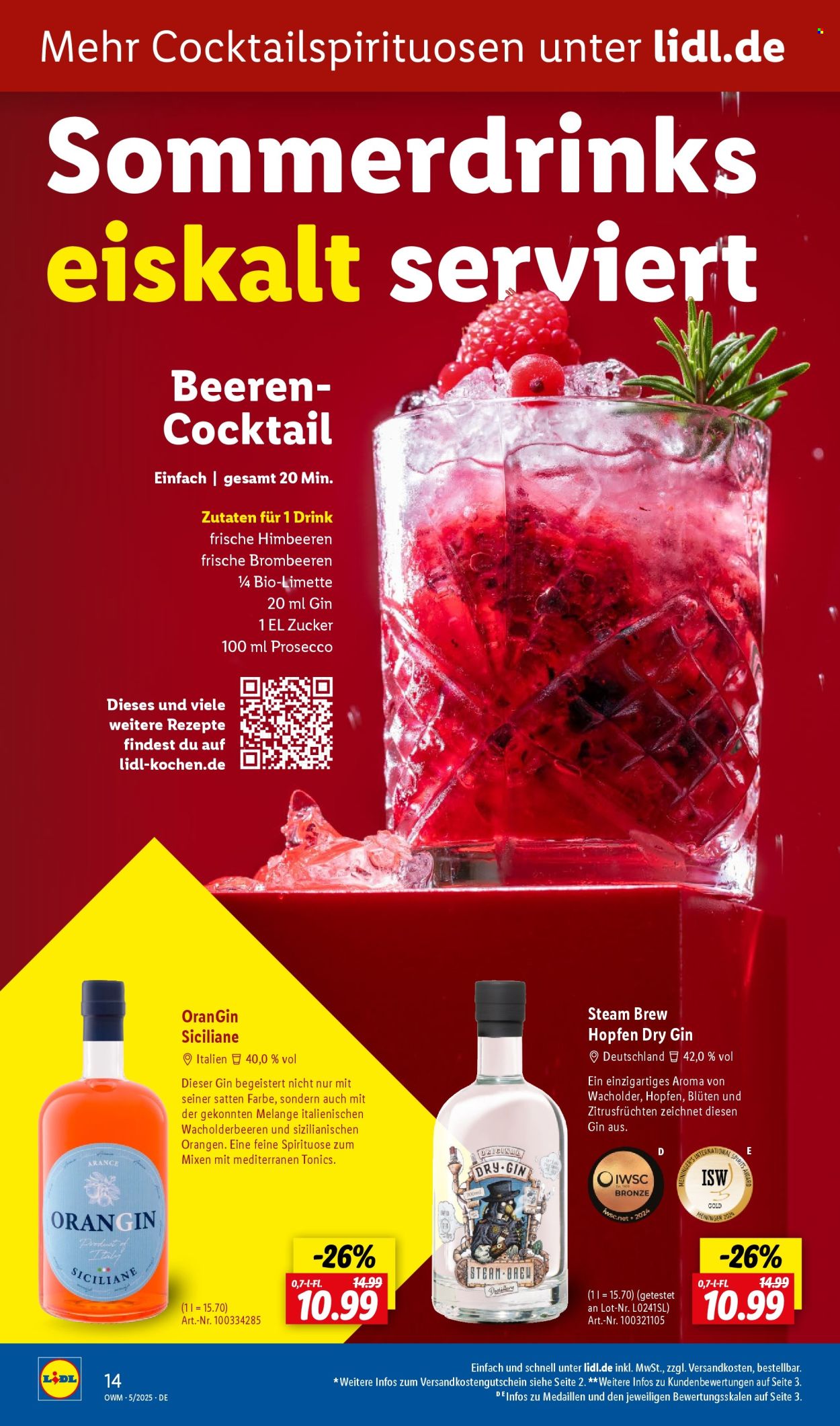 Lidl Prospekte  - 1.5.2025 - 31.5.2025.