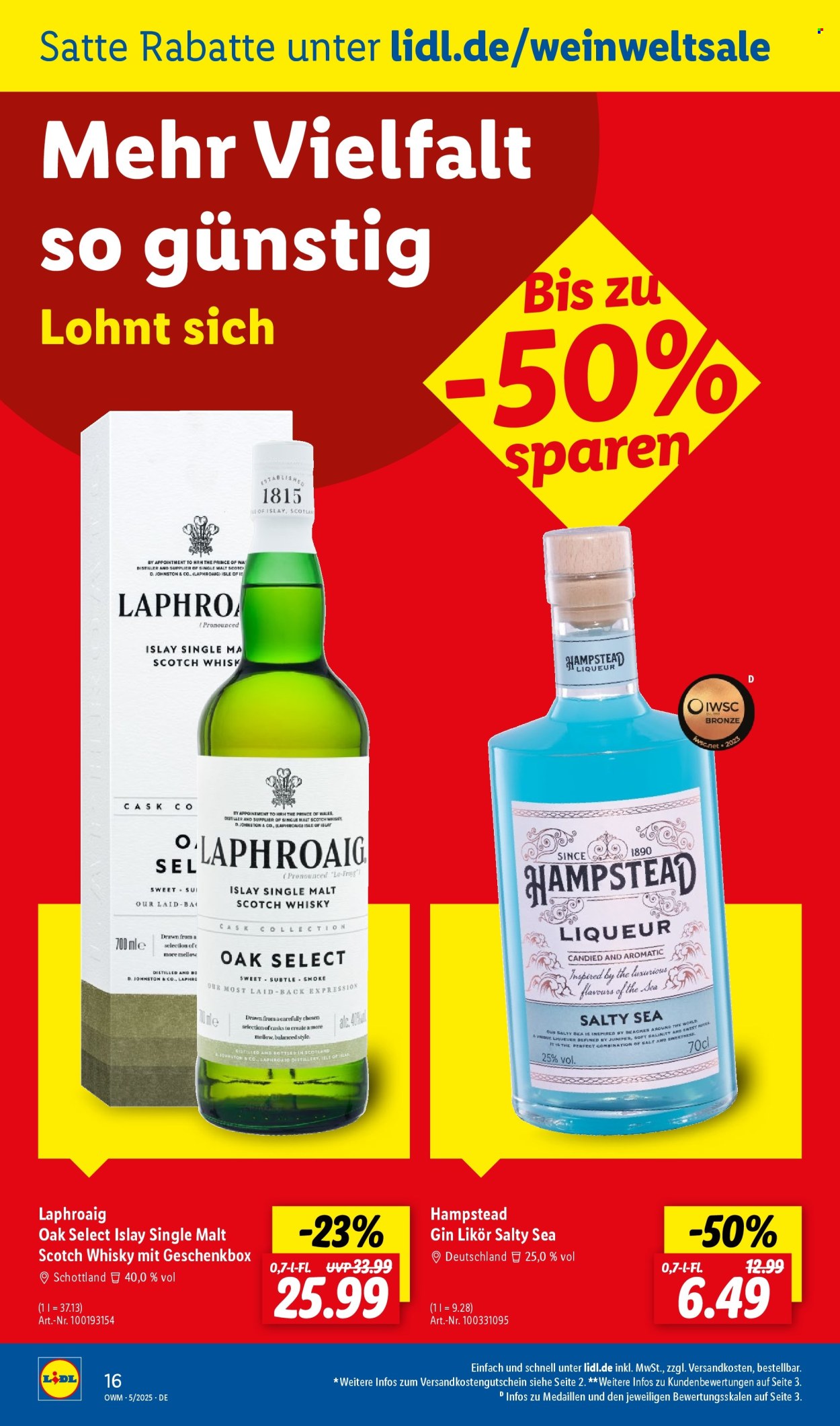 Lidl Prospekte  - 1.5.2025 - 31.5.2025.