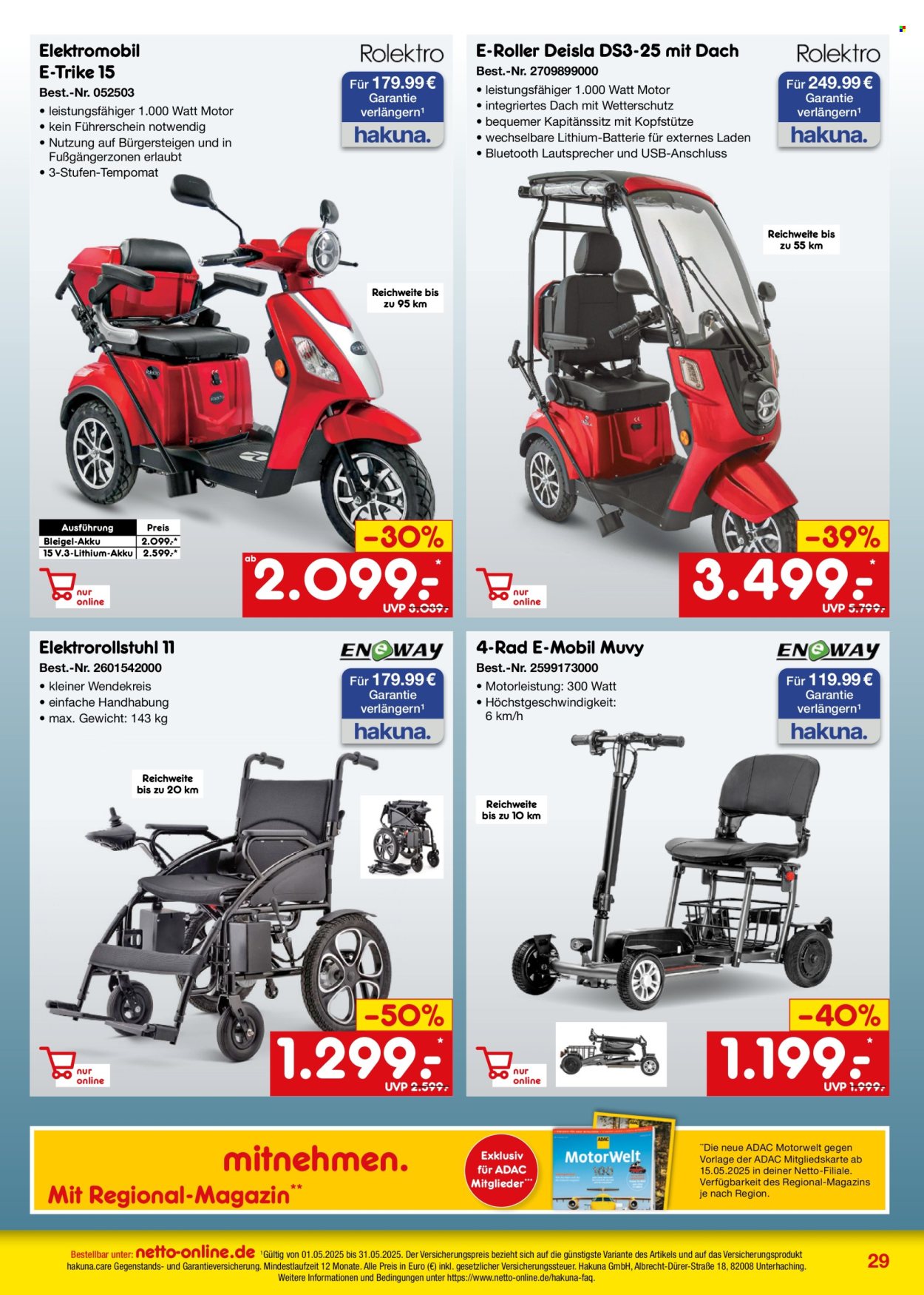 Netto Marken-Discount Prospekte  - 1.5.2025 - 31.5.2025.