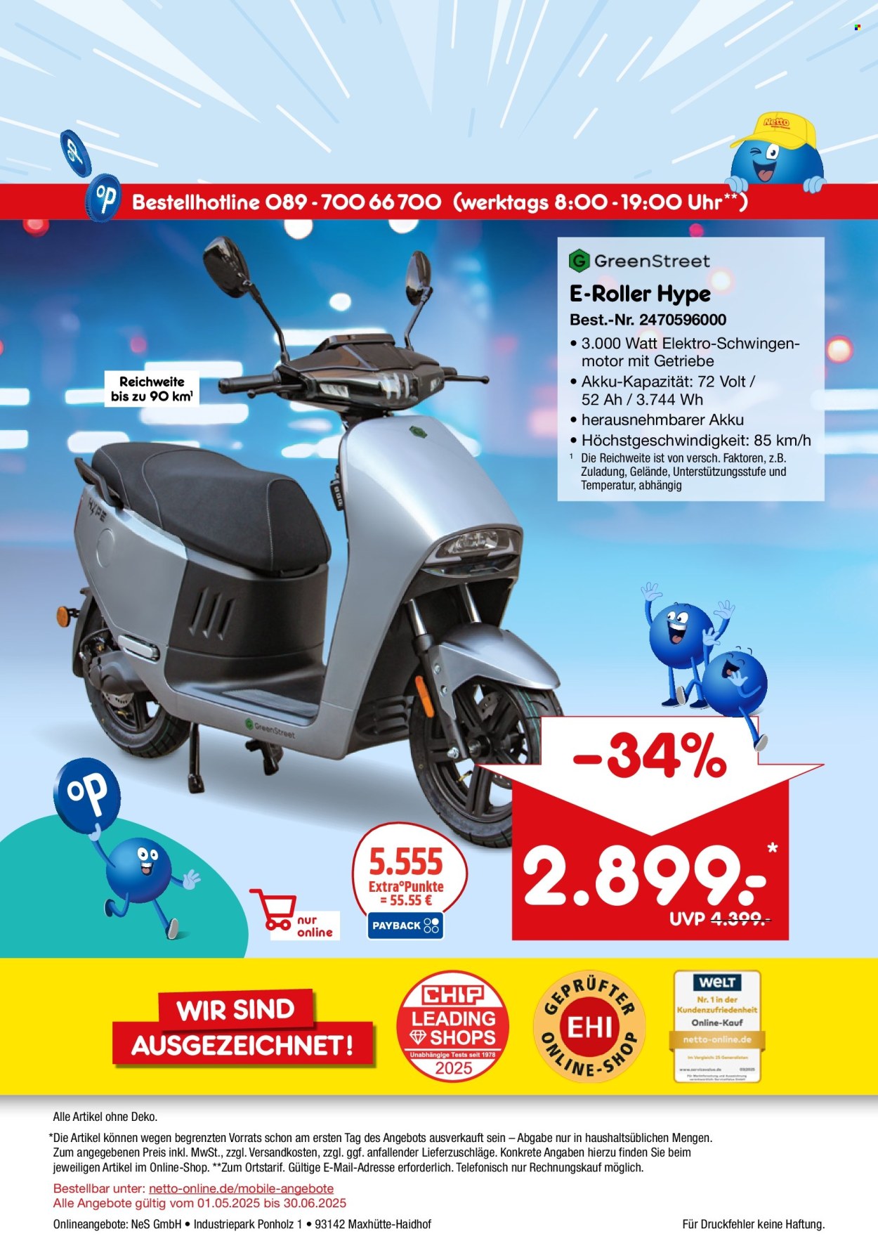 Netto Marken-Discount Prospekte  - 1.5.2025 - 30.6.2025.