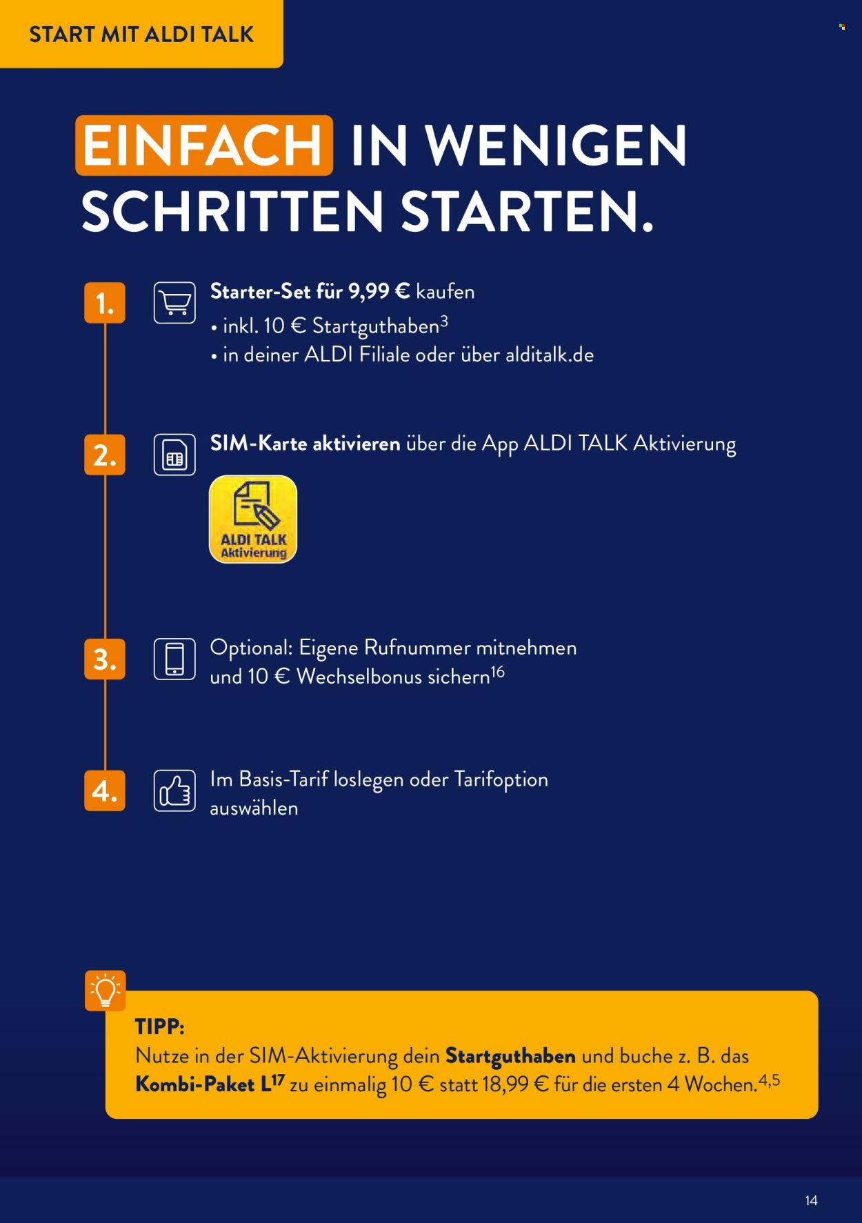 ALDI SÜD Prospekte .