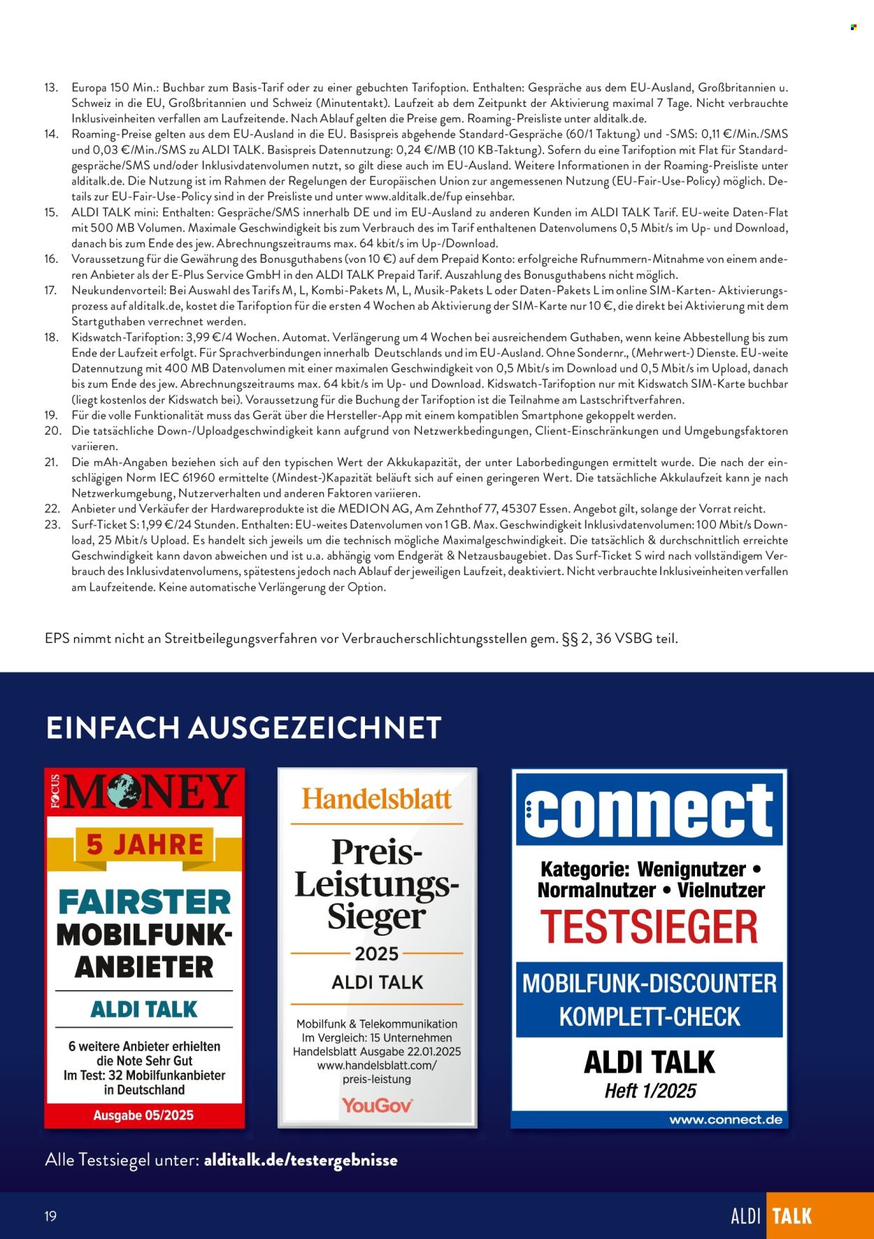 ALDI SÜD Prospekte .