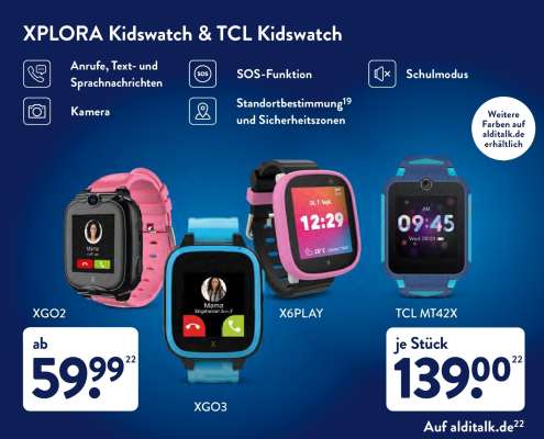 XPLORA Kidswatch XGO2