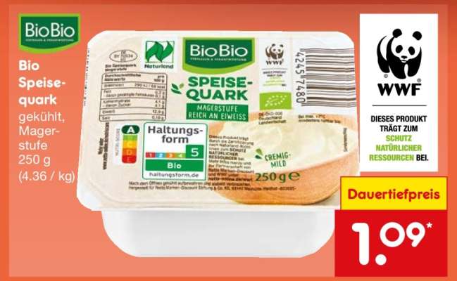 Bio-Speisequark