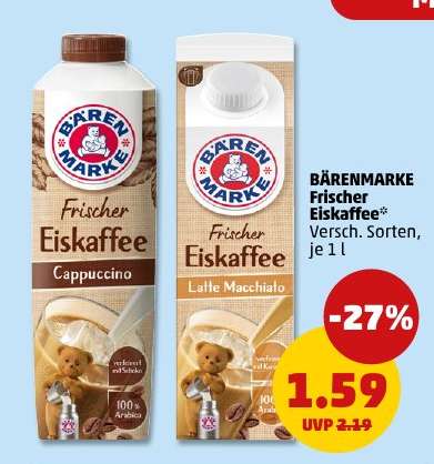 Bärenmarke Frischer Eiskaffee