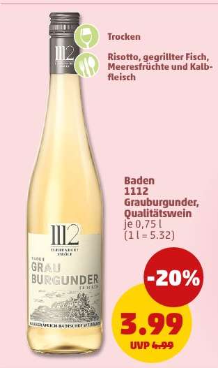 BADEN 1112 Grauburgunder Qualitätswein