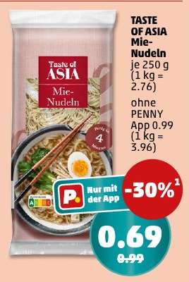 TASTE OF ASIA Mie-Nudeln