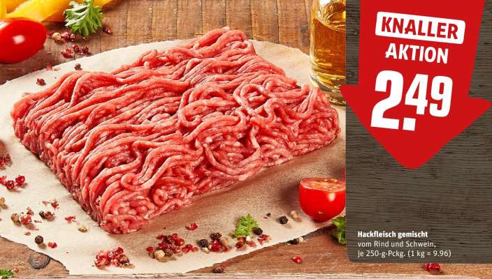 Hackfleisch gemischt