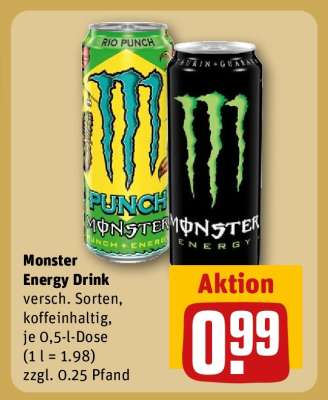 Monster energy drink