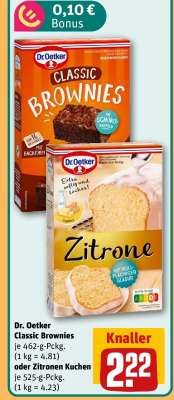 Dr. Oetker Classic Brownies