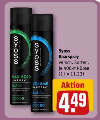 SYOSS Haarspray