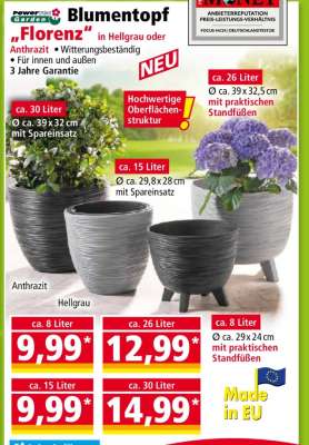 Blumentopf „Florenz“