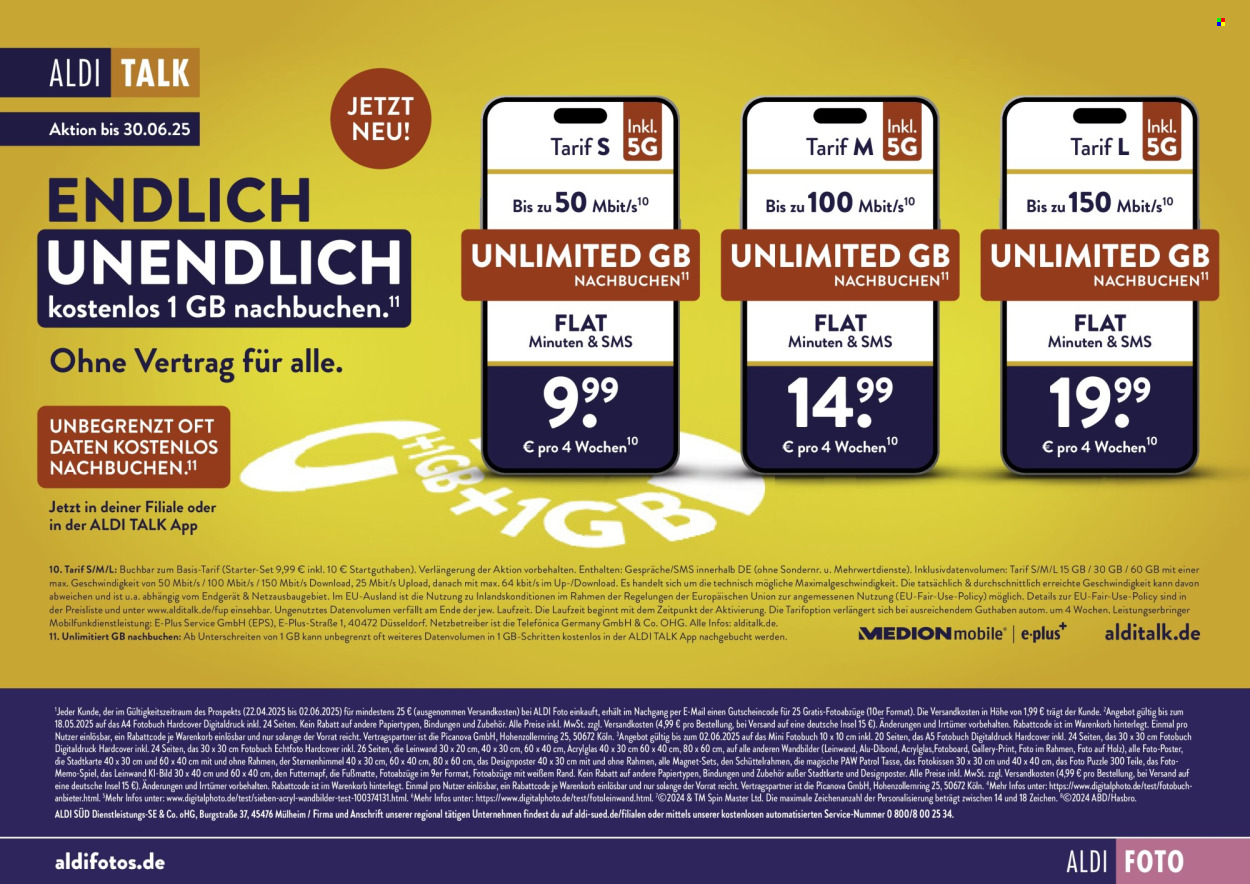 ALDI SÜD Prospekte  - 22.4.2025 - 2.6.2025.