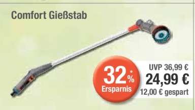 Comfort Gießstab