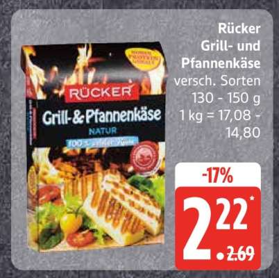RÜCKER Grill- und Pfannenkäse