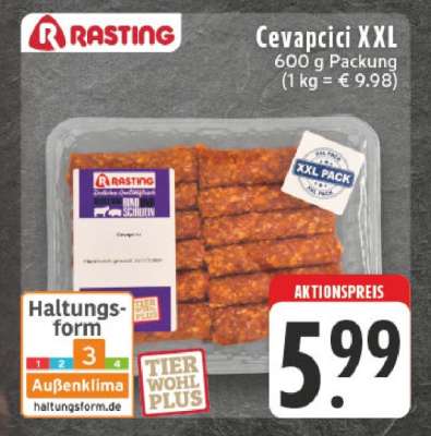 Rasting Cevapcici XXL