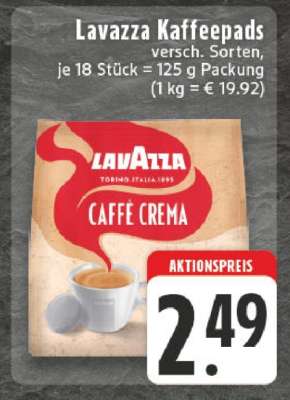 LAVAZZA Kaffeepads