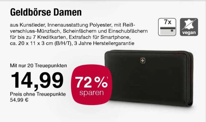 Geldbörse Damen