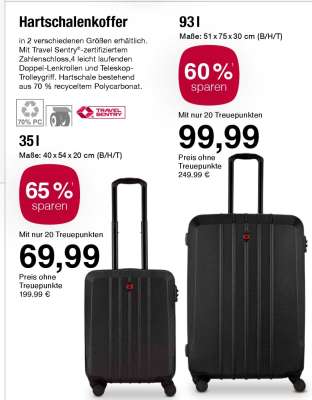 Hartschalenkoffer 93 l