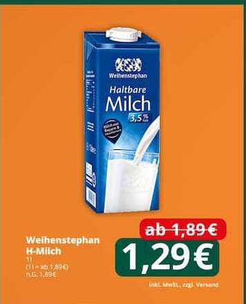 Weihenstephan H-Milch