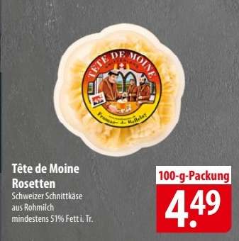 Tête de Moine Rosetten