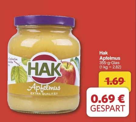 HAK Apfelmus