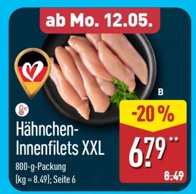 Hähnchen-Innenfilets XXL
