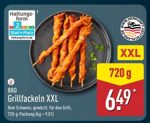 BBQ Grillfackeln XXL