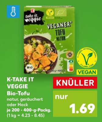 K-TAKE IT VEGGIE Bio-Tofu